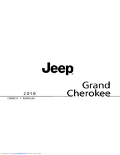 Jeep 2010 Grand Cherokee Owner's Manual