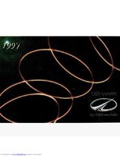 Oldsmobile 1997 Silhouette Owner's Manual