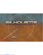 Oldsmobile 2000 Silhouette Owner's Manual