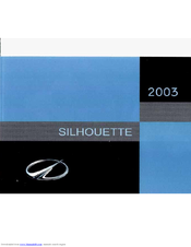 Oldsmobile 2003 Silhouette Owner's Manual