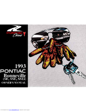 Pontiac  1993 Bonneville SSE Owner's Manual
