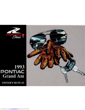 Pontiac 1993 Grand Am Owner's Manual