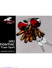 Pontiac Trans Sport 1993 Owner's Manual