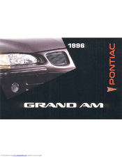 Pontiac GRANDAM 1996 Owner's Manual