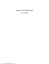 Acer 1410-8414 - Aspire - Core 2 Solo 1.4 GHz Service Manual