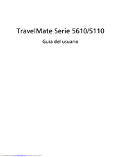 Acer TravelMate Serie 5110 Guía Del Usuario