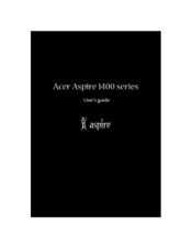 Acer Aspire 1400 Series User Manual