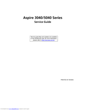 Acer Aspire 5040 Service Manual