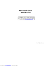 Acer Aspire 5538 Series Service Manual