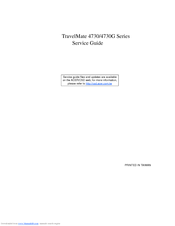 Acer Extensa 4630 Manuals Manualslib