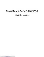 Acer TravelMate 3030 Series Guía Del Usuario