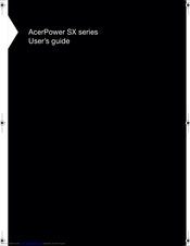 Acer Power Sx User Manual