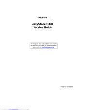 Acer Aspire easyStore H340 Service Manual