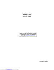 Acer Aspire T320 Service Manual