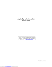 Acer Aspire L300 Service Manual