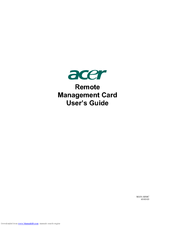 Acer ARMC User Manual