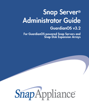 Adaptec 5325301638 - Snap Server 4500 NAS Administrator's Manual