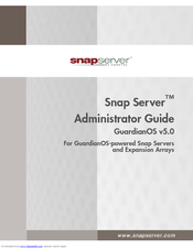 Adaptec 5325301656 - Snap Server 14000 NAS Administrator's Manual