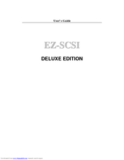 Adaptec EZ-SCSI Deluxe User Manual