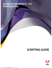 Adobe 65009963 - After Effects CS4 Scripting Manual