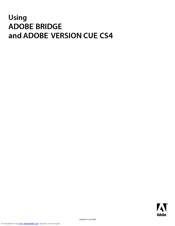 Adobe Bridge CS4 User Manual