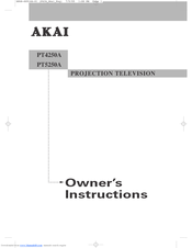 Akai PT4250A Owner's Instructions Manual