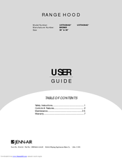 Amana UXT5430ADB User Manual