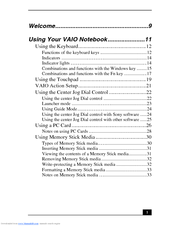 Sony VAIO PCG-R505DFK User Manual