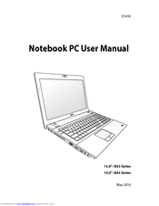 Asus B43J-A1B User Manual