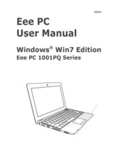 Asus Eee PC 1001PQ Series User Manual