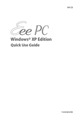 Asus Eee PC 900A XP Quick Use Manual