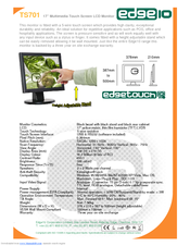Edge10 TS701 Specifications