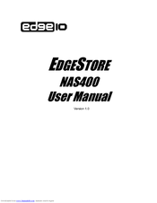 Edge10 EDGESTORE NAS400 User Manual
