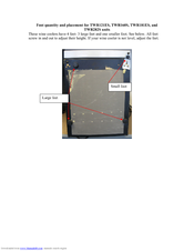 Edgestar TWR160S Supplementary Manual