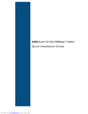Egig Smart Switch eG8G Quick Installation Manual