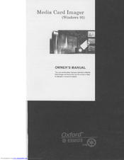 Esselte Media Card Imager Owner's Manual