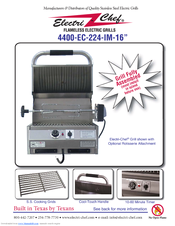 Electri-Chef 4400-EC-224-IM-16 Features