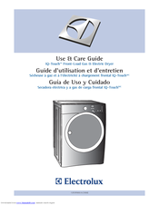 Electrolux EIMED60J IW Use And Care Manual