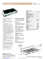 Electrolux E48GC76E Specifications