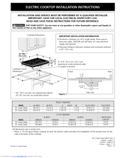 Electrolux E36IC80ISS Installation Instructions Manual