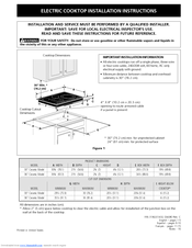 Electrolux ICON Designer E30EC70FSS Installation Instructions Manual
