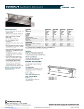 Electrolux ICON E30DD75ESS Specification Sheet