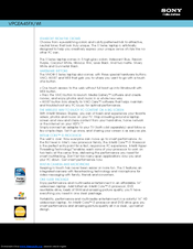 Sony VPCEA45FX/WI Specifications