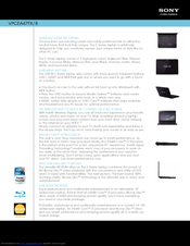 Sony VAIO VPCEA47FX/B Specifications