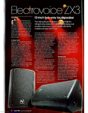 Electro-Voice ZX Series ZX3 Brochure
