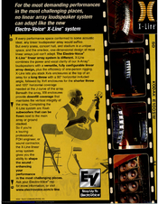 Electro-Voice X-Line Xvlt Brochure