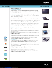 Sony VAIO VPCEB3AFX/BJ Specifications