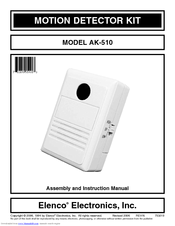 Elenco Electronics AK-510 Assembly And Instruction Manual