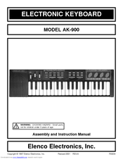 Elenco Electronics AK-900 Assembly And Instruction Manual