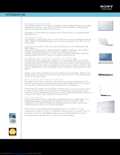 Sony VPCEB42FX/WI Specifications